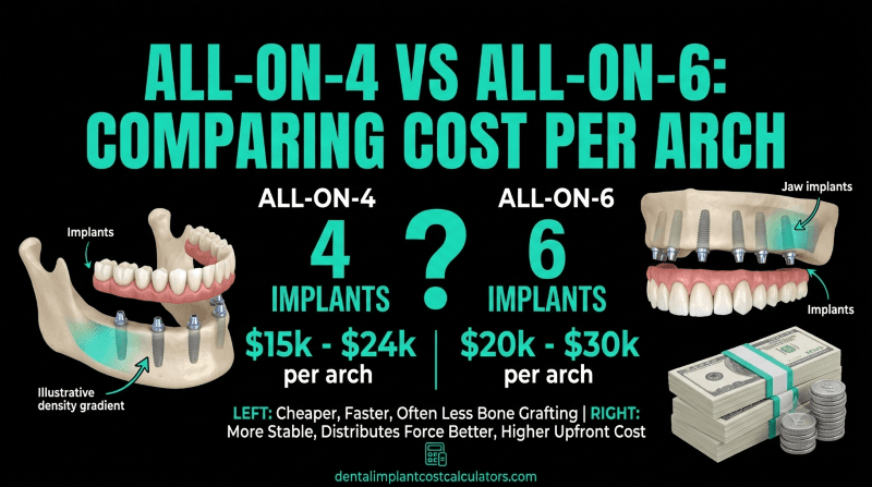 All-on-4 vs All-on-6: Comparing Cost Per Arch